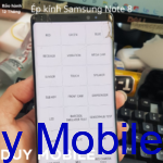 Ép kính Samsung Note 8
