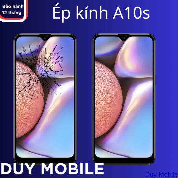 Ép kính samsung A10
