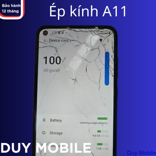 Thay mặt kính / Ép kính samsung A11