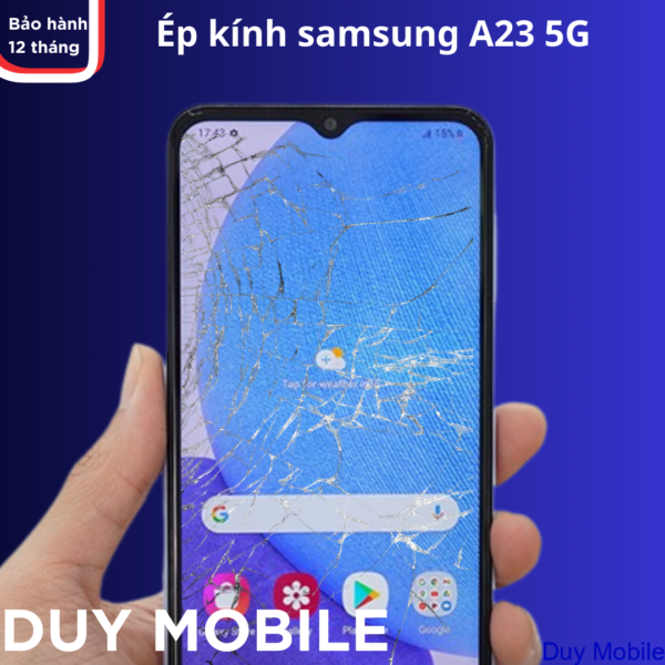 Ép kính samsung A23