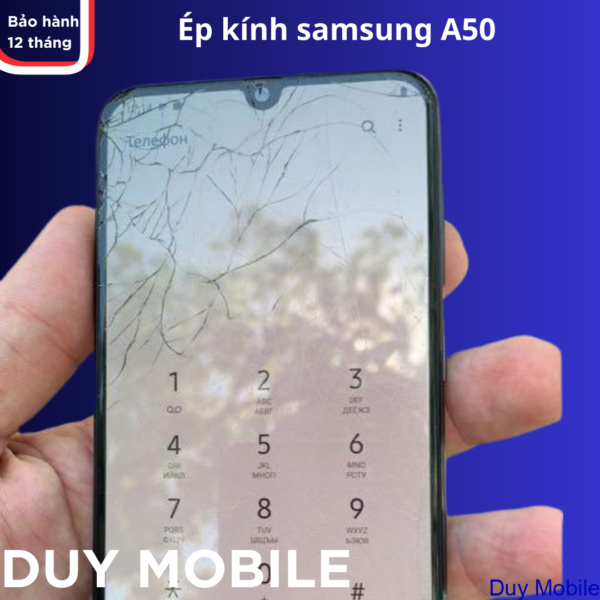 Thay mặt kính / Ép kính samsung A50