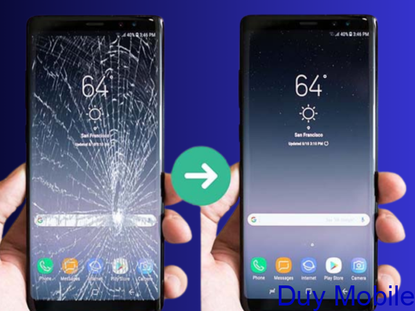 Thay mặt kính / Ép kính samsung A8