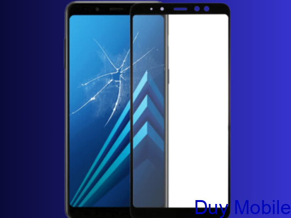 Ép kính samsung A8 Plus