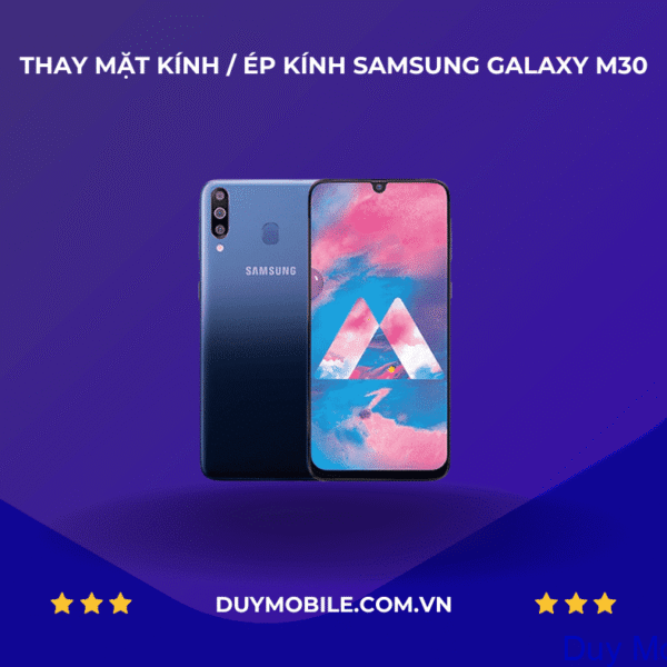 Thay mặt kính / Ép kính samsung M30