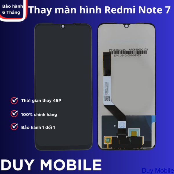 Thay màn hình Redmi note 7 - Note 7 Pro