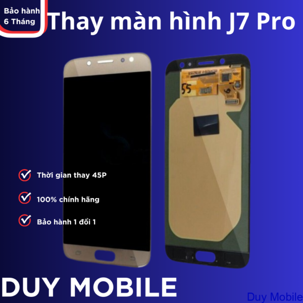 Thay màn hình samsung galaxy J7 Pro