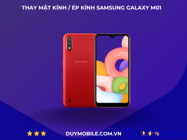 Thay mặt kính / Ép kính Samsung Galaxy M01