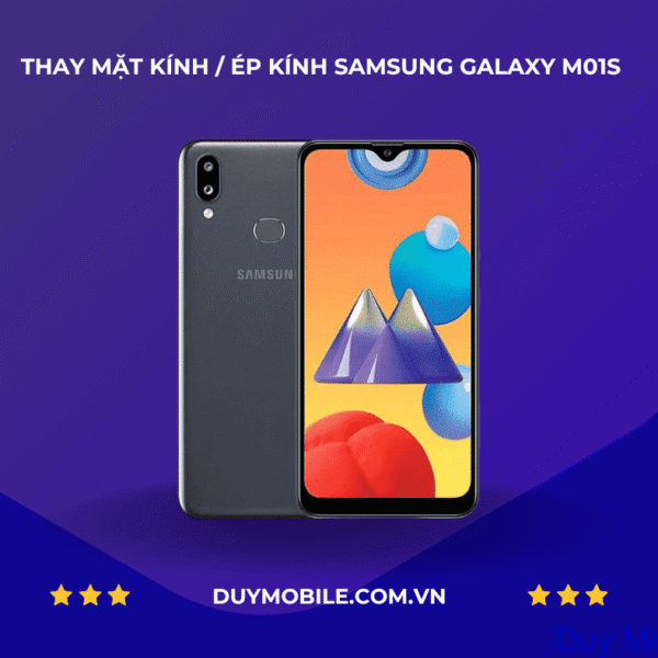 Thay mặt kính / Ép kính Samsung Galaxy M01s