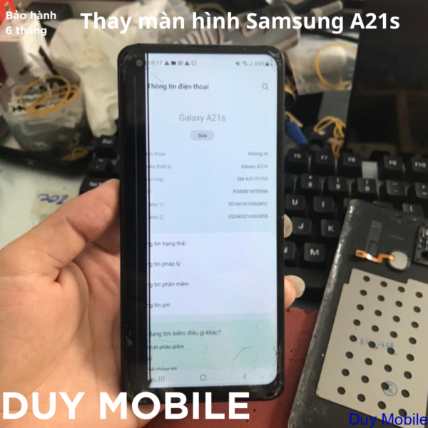 Thay màn hình Samsung Galaxy A21s