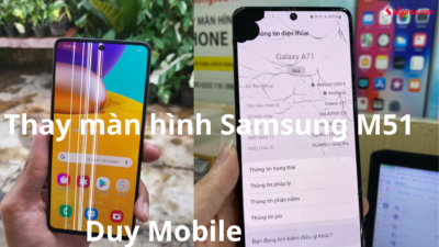 Thay màn hình Samsung M51