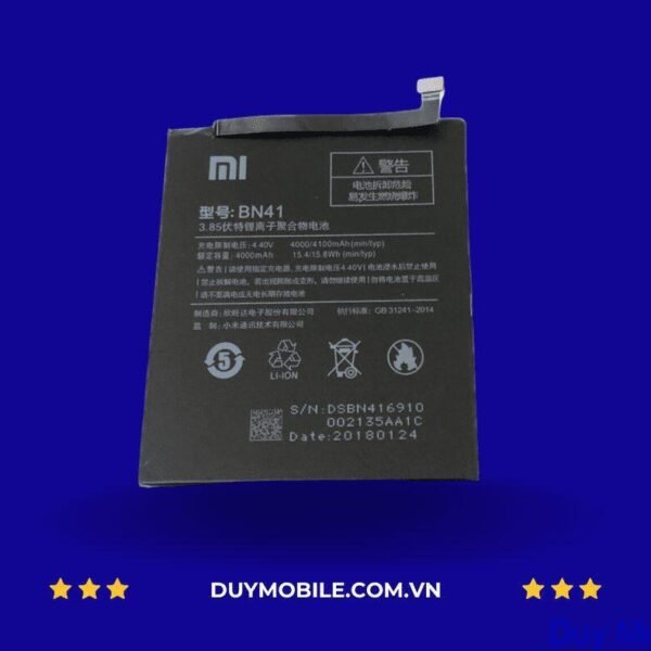 Thay pin Xiaomi Redmi 4