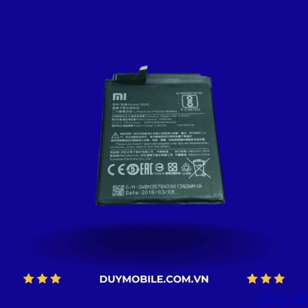 Thay pin Xiaomi Redmi 5Plus