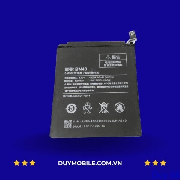 Thay pin Xiaomi Redmi Note 4X
