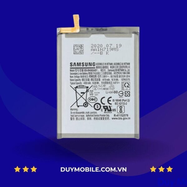 Thay pin Samsung Galaxy Note20Ultra