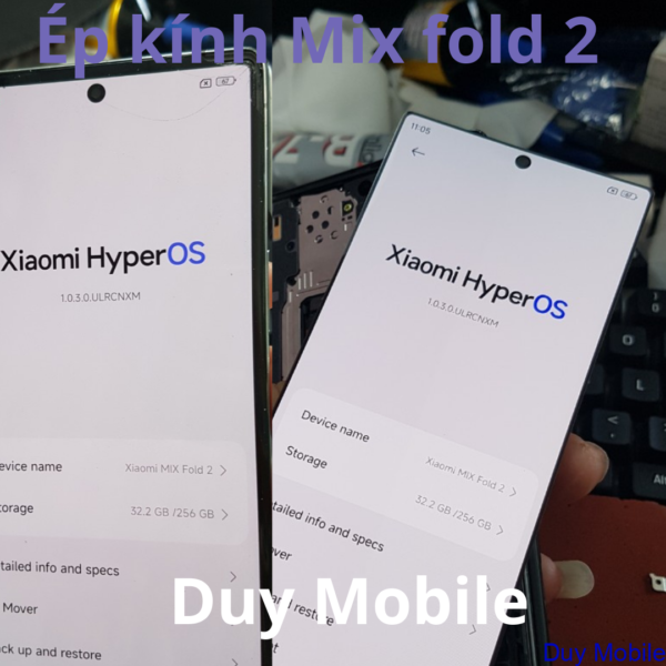 Thay mặt kính / Ép kính Xiaomi Mi Mix Fold 2
