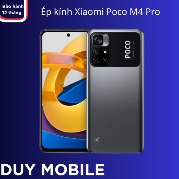 Thay mặt kính / Ép kính Xiaomi Poco M4 Pro