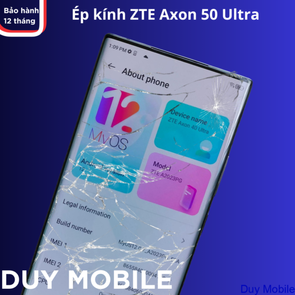 Thay mặt kính / Ép kính ZTE Axon 50 Ultra