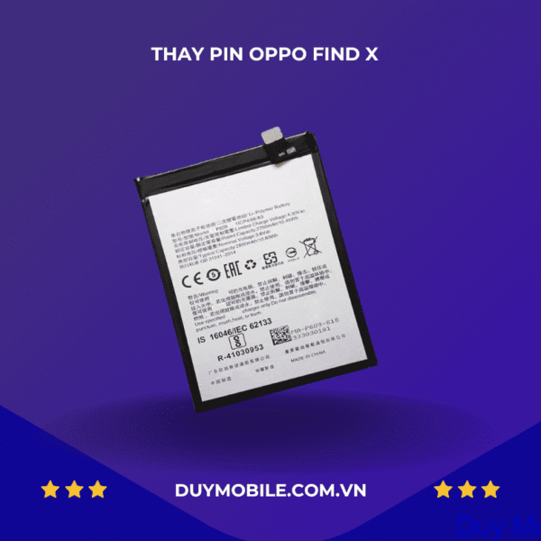 THAY PIN điện thoại OPPO FIND X