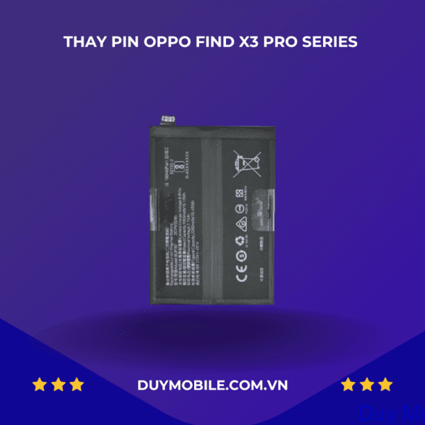 THAY PIN OPPO FIND X3 PRO SERIES
