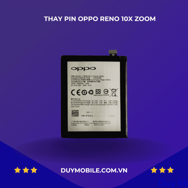 Thay Pin OPPO Reno 10x Zoom