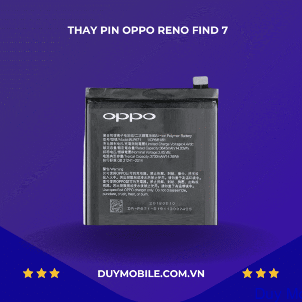 THAY PIN điện thoại OPPO FIND 7