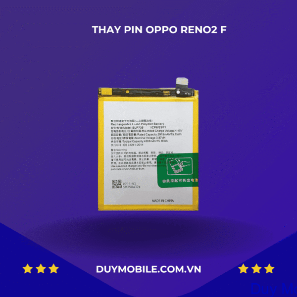 THAY PIN OPPO RENO2 F