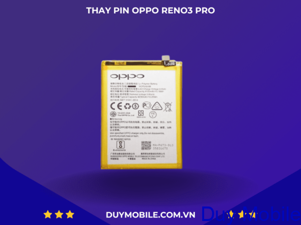 THAY PIN OPPO RENO3 PRO