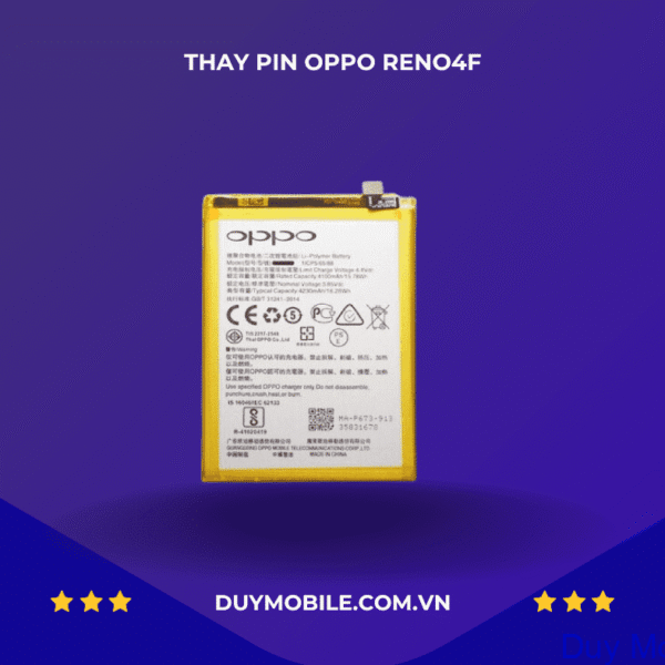 THAY PIN OPPO RENO4F