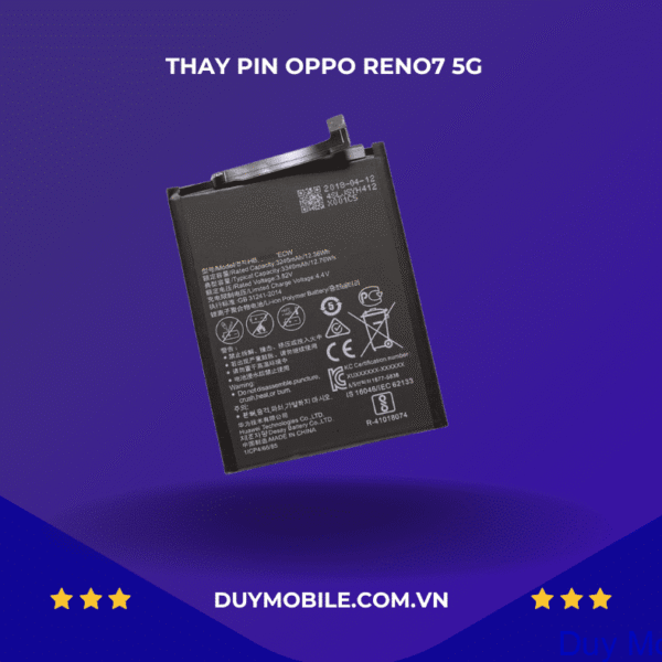 THAY PIN OPPO RENO7 5G