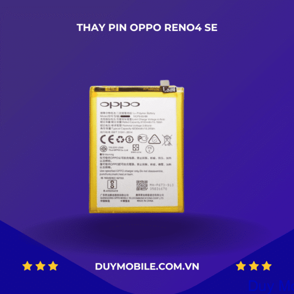 THAY PIN OPPO RENO4 SE