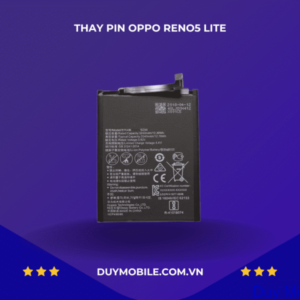 THAY PIN OPPO RENO5 LITE