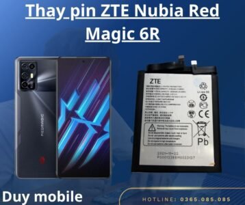 Thay pin ZTE Nubia Red Magic 6R 2
