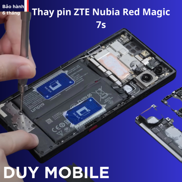 Thay pin ZTE Nubia Red Magic 7 Pro