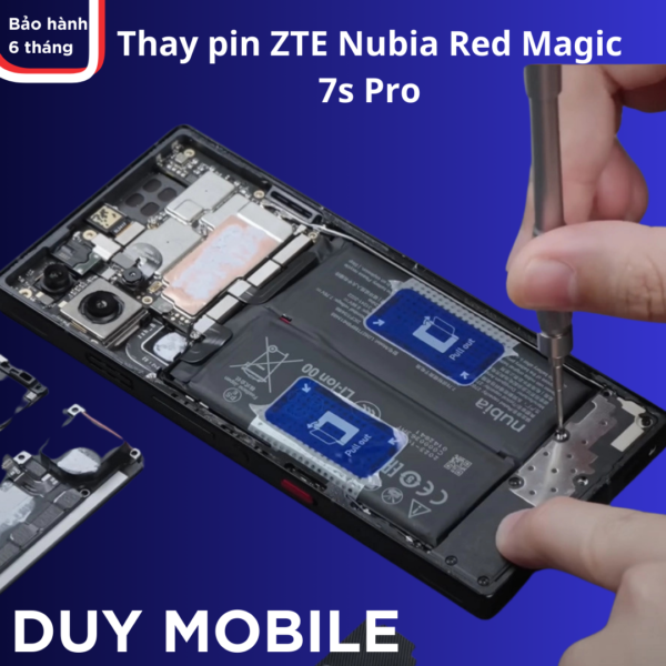 Thay pin ZTE Nubia Red Magic 7S Pro