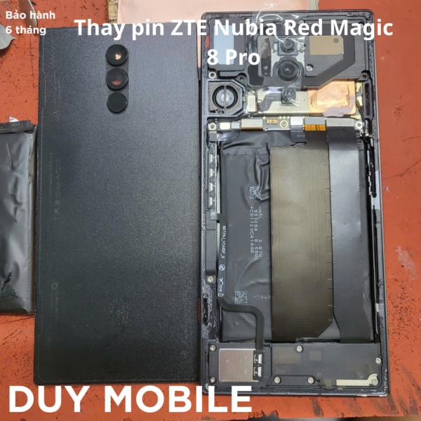 Thay pin ZTE Nubia Red Magic 8 Pro