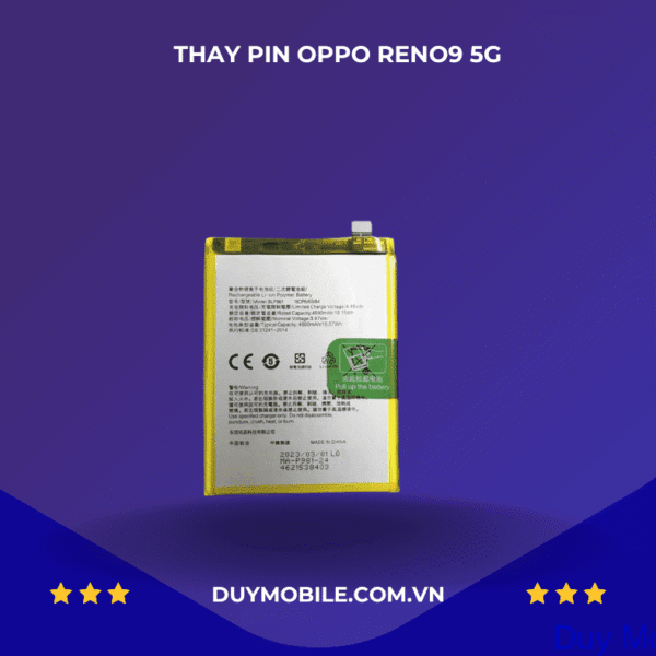Thay Pin Oppo Reno9 5G
