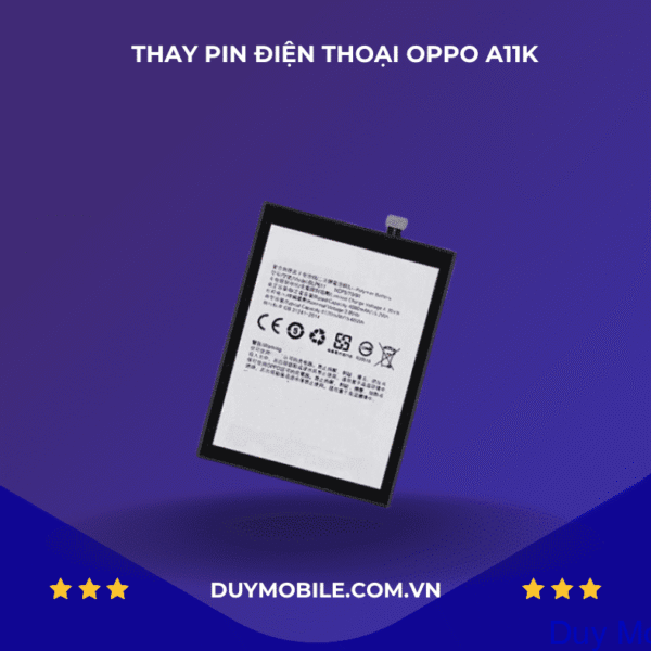 Thay Pin OPPO A11K