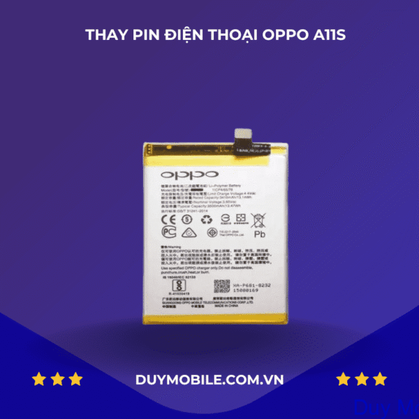 Thay Pin OPPO A11S