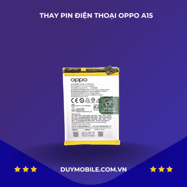 Thay Pin OPPO A15