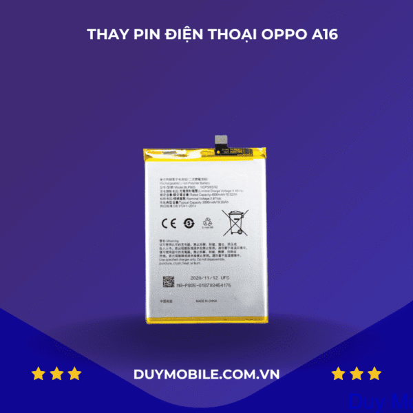 Thay Pin OPPO A16