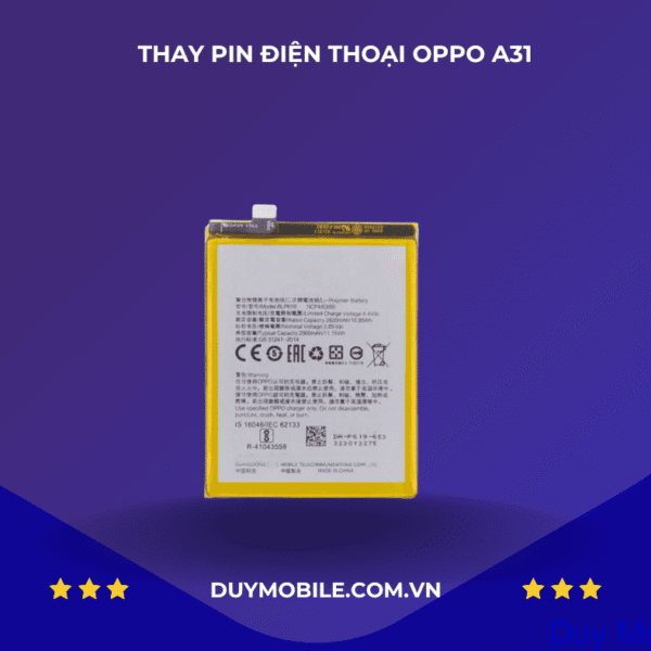 Thay Pin OPPO A31