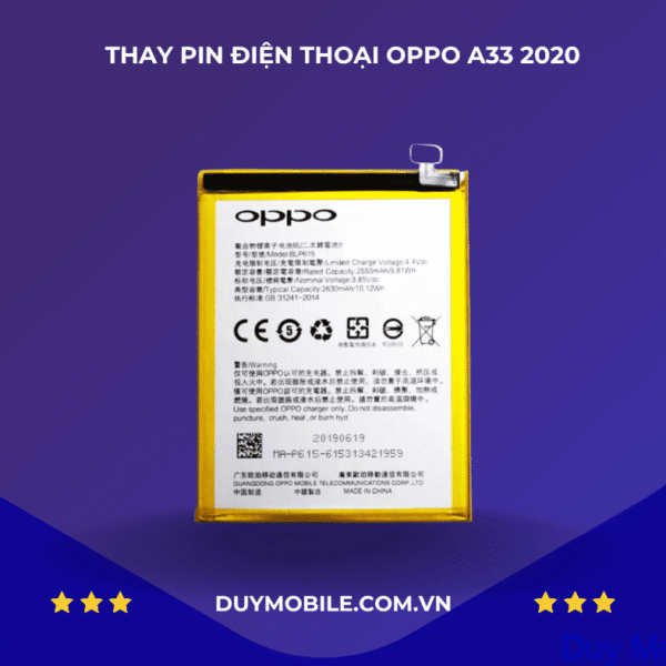 Thay Pin OPPO A33 2020