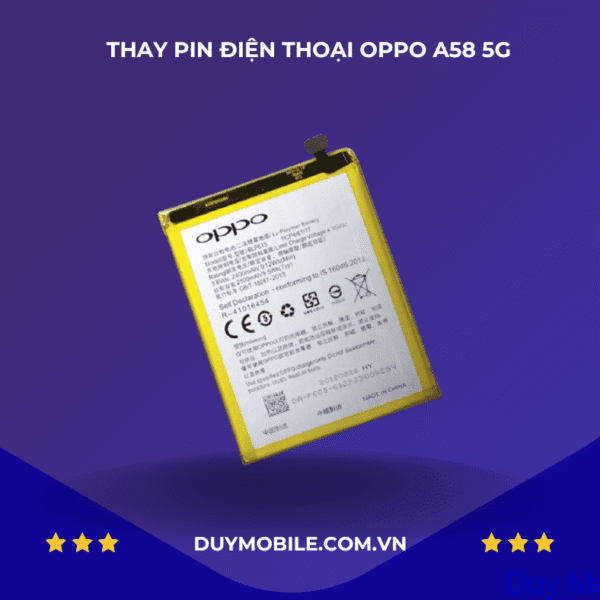 Thay Pin OPPO A58 5G