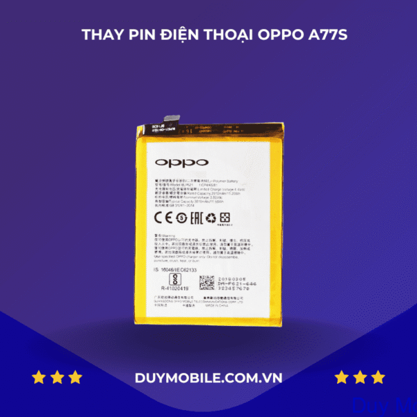 Thay Pin OPPO A77s