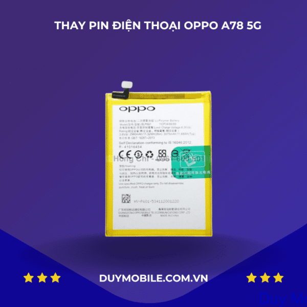 Thay Pin OPPO A78 5G