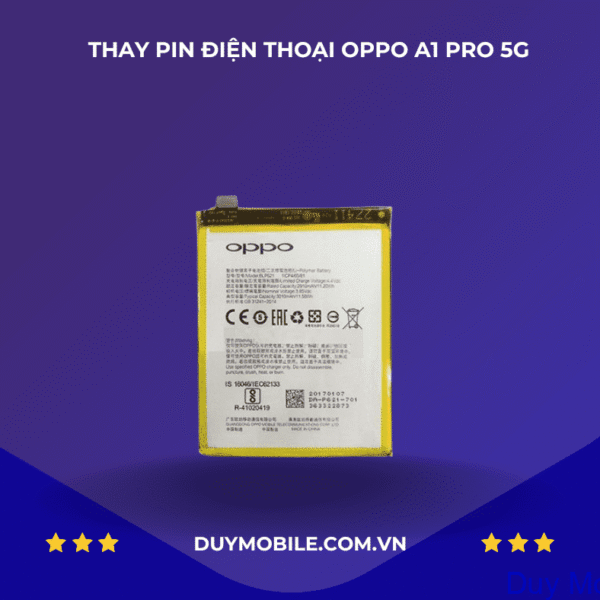 Thay Pin điện thoại Oppo A1 pro 5G