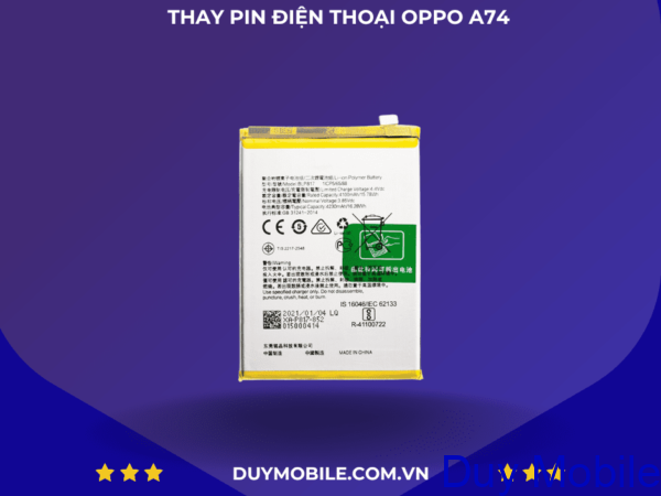 Thay Pin OPPO A74