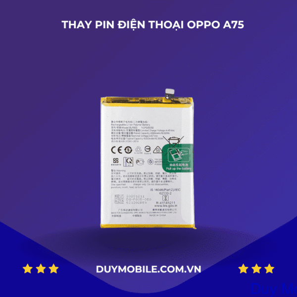 Thay Pin Oppo A75