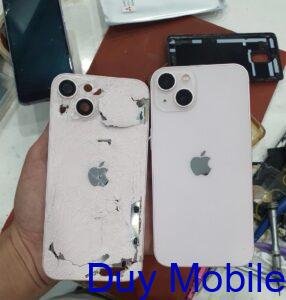 Thay mặt kính lưng iPhone 13 Mini