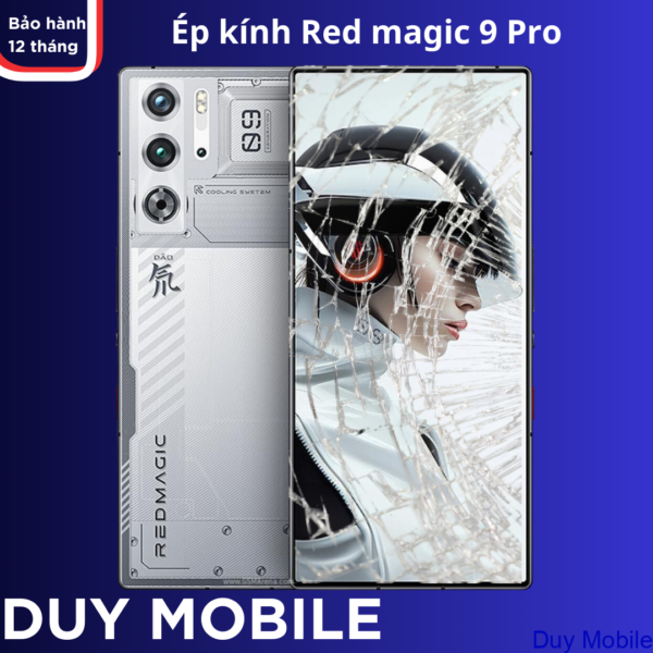 Thay mặt kính-Ép kính Red magic 9 Pro